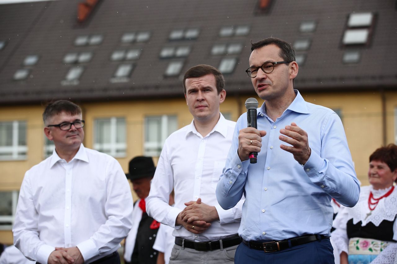 Mateusz Morawiecki na pikniku PiS: Przestawiliśmy wajchę w kierunku ludzi