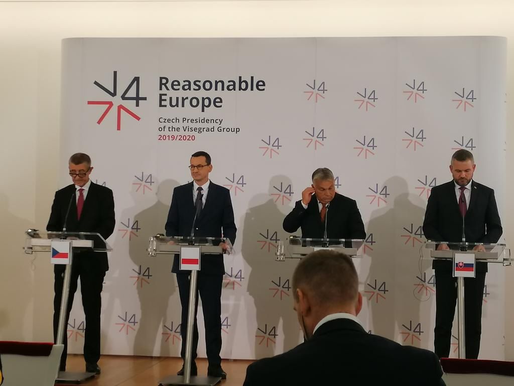 Spotkanie liderów V4. Mateusz Morawiecki wysyła sygnał Brukseli