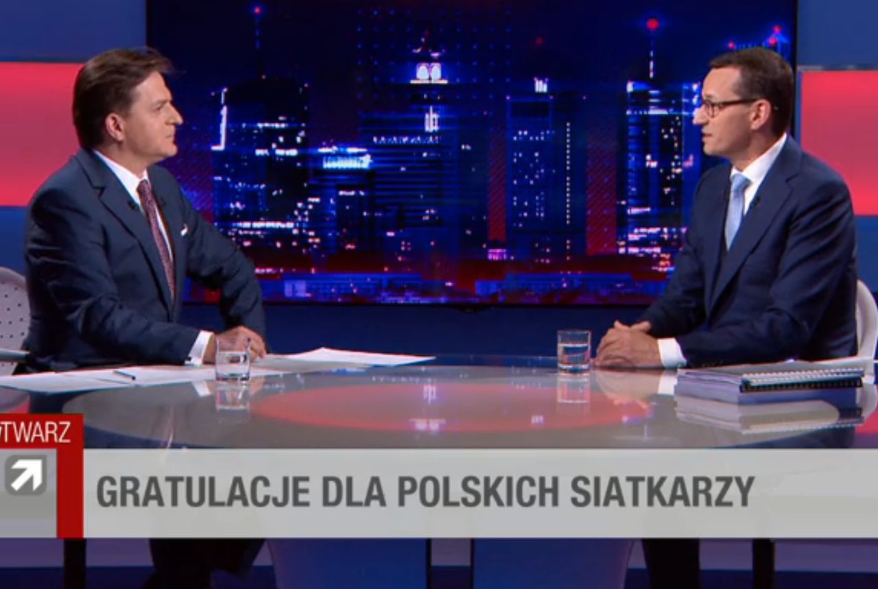 Mateusz Morawiecki o swoich nagraniach z "Sowy". "Sorry panowie, ale to niestety wasze afery"