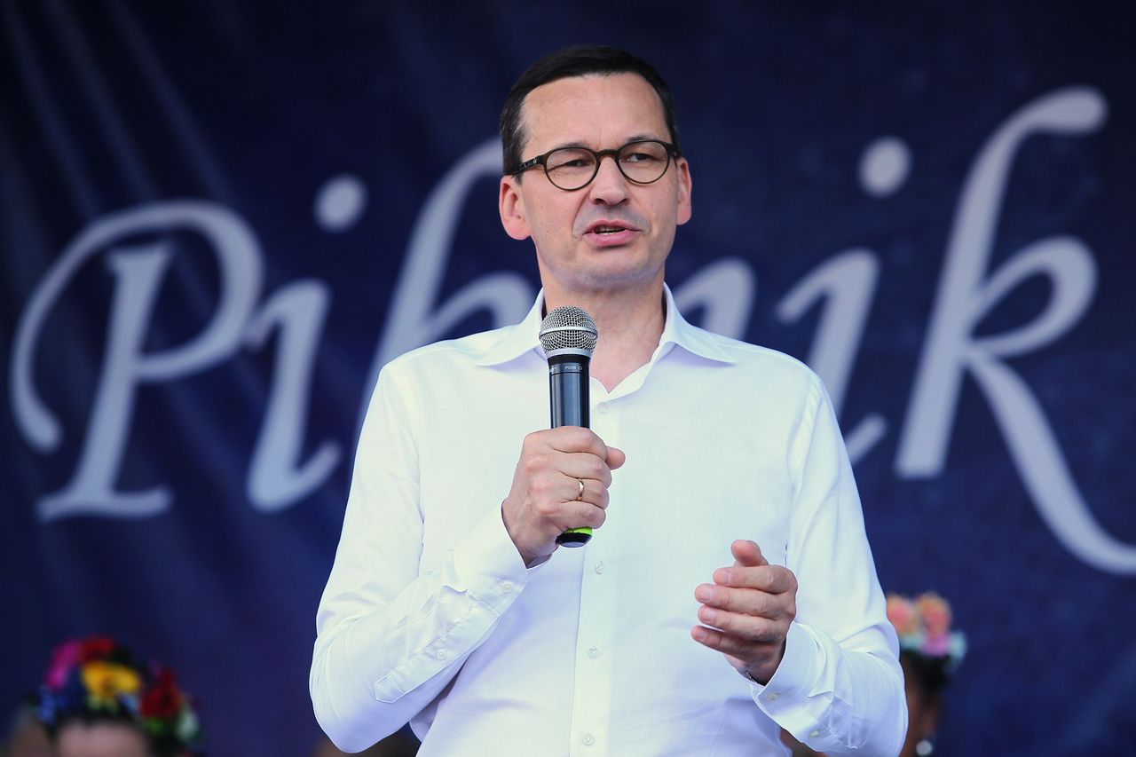 Ostrzeszów. Premier Mateusz Morawiecki: nie stoimy na straży jakichś fanaberii ideologicznych