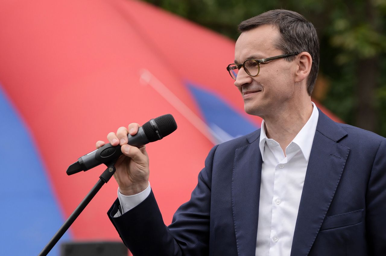 Wybory parlamentarne 2019. Mateusz Morawiecki na pikniku w Stalowej Woli