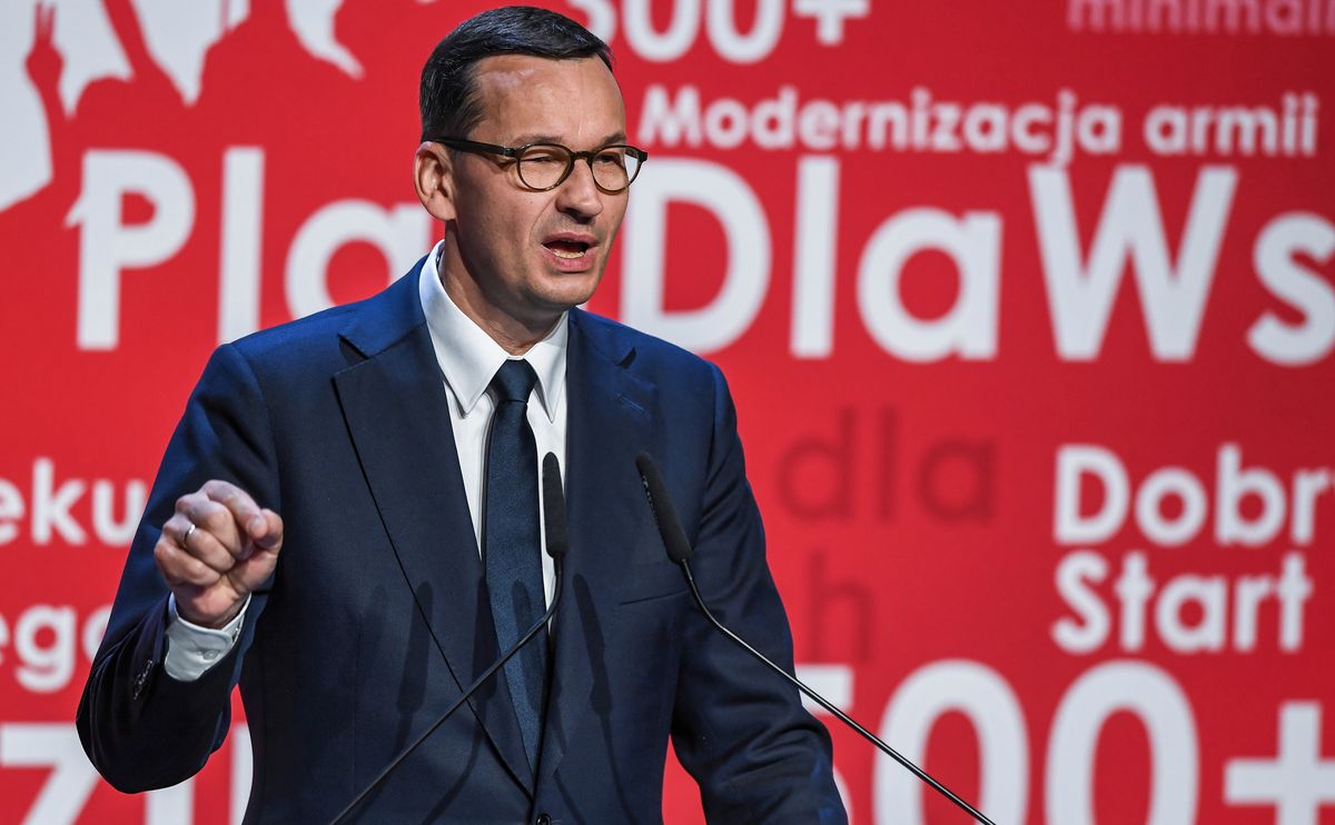 Pierwsza konwencja PiS. Premier Mateusz Morawiecki o opozycji, gwiazdach i Batmanie