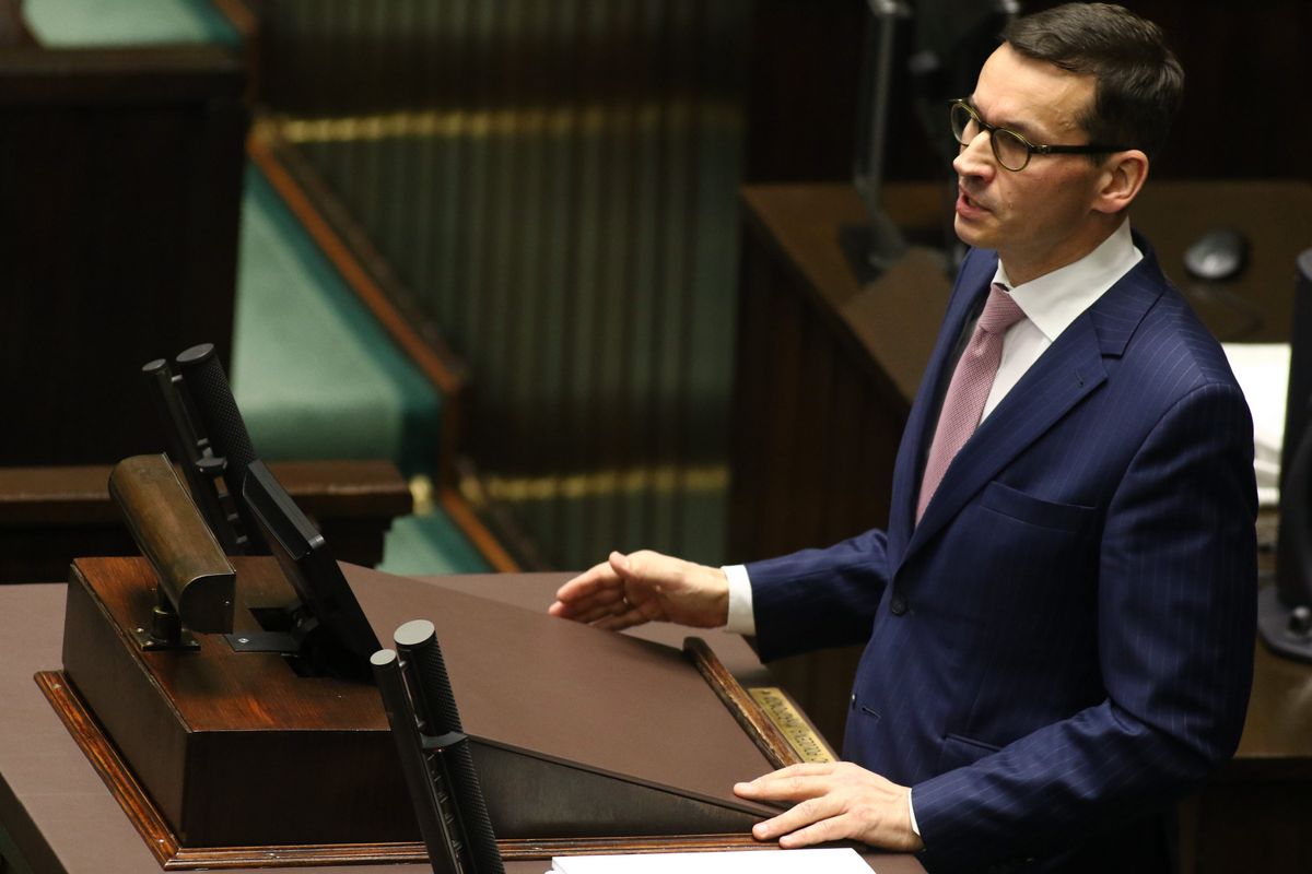 Morawiecki wygłosił expose. Internauci komentują jego słowa