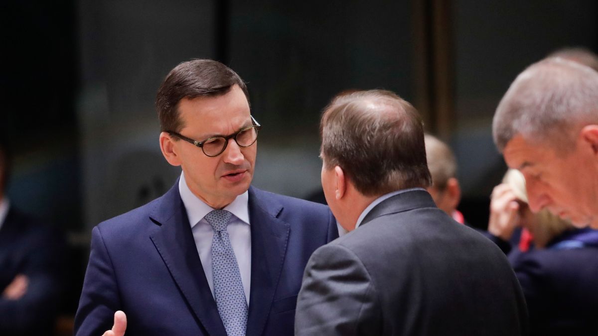 Premier Mateusz Morawiecki na szczycie w Brukseli