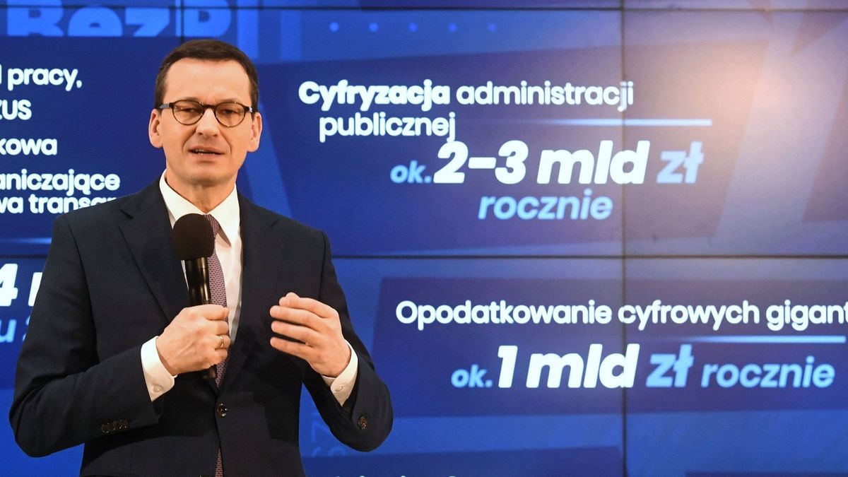 Premier Mateusz Morawiecki zapowiada nowy podatek