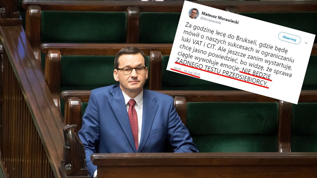 Test przedsiębiorcy to spory problem dla obozu władzy. Szczególnie przed wyborami