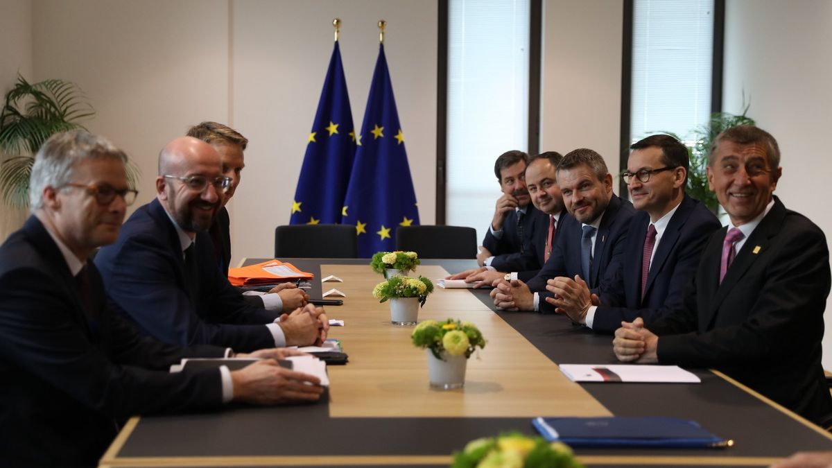 W Brukseli trwa właśnie spotkanie państw Grupy Wyszehradzkiej z przewodniczącym Rady Europejskiej Charlesem Michelem