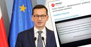 Mateusz Morawiecki zamieścił sprostowanie