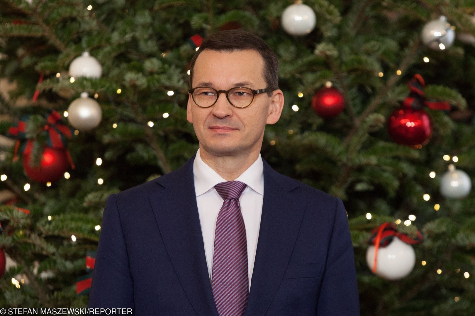 Premier Mateusz Morawiecki liczy na prezent pod choinkę
