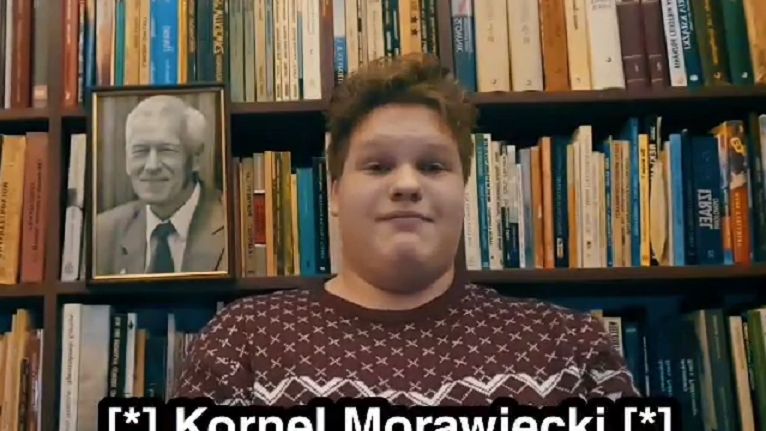 Dzień dziadka. Wnuk Kornela Morawieckiego wspomina go w krótkim nagraniu