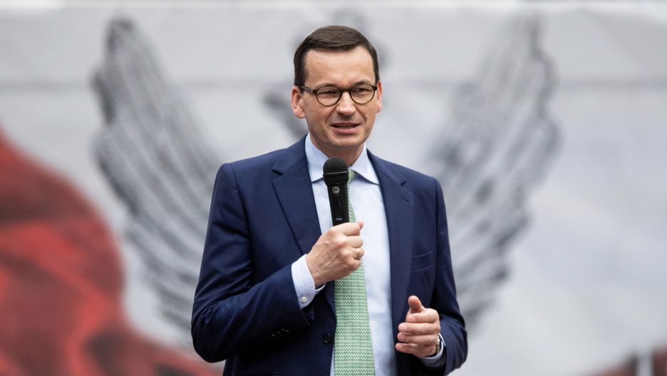 Mateusz Morawiecki mówił w Spale o wygranych przez PiS wyborach