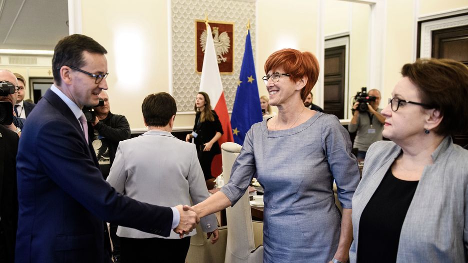Premier Mateusz Morawiecki może objąć stanowisko po Czerwińskiej. Elżbieta Rafalska prawdopodobnie zostanie w rządzie
