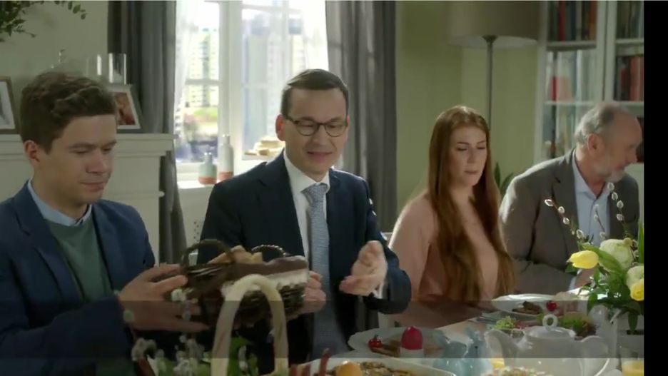 Mateusz Morawieckim w świątecznym filmie