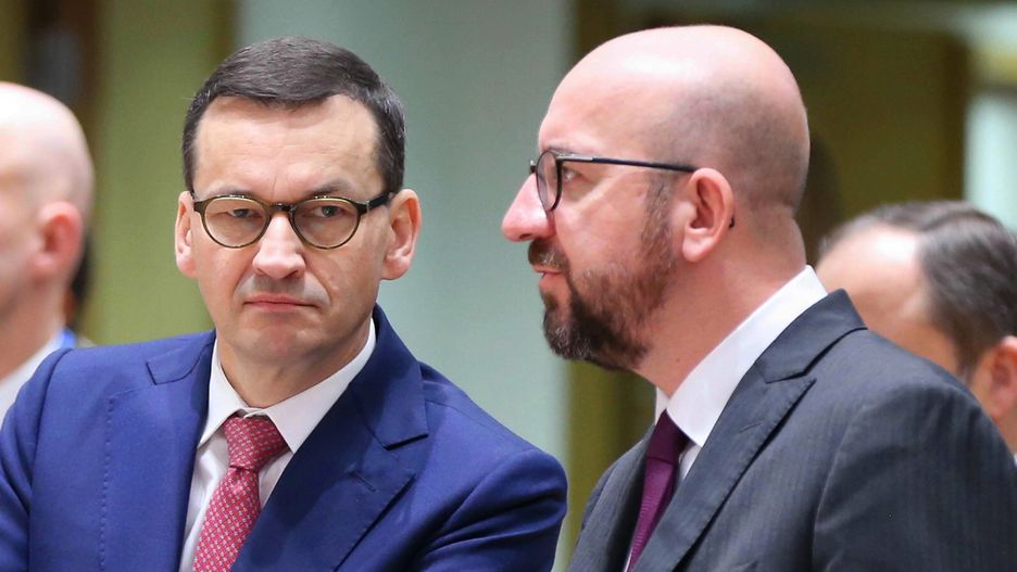 Mateusz Morawiecki i Charles Michel