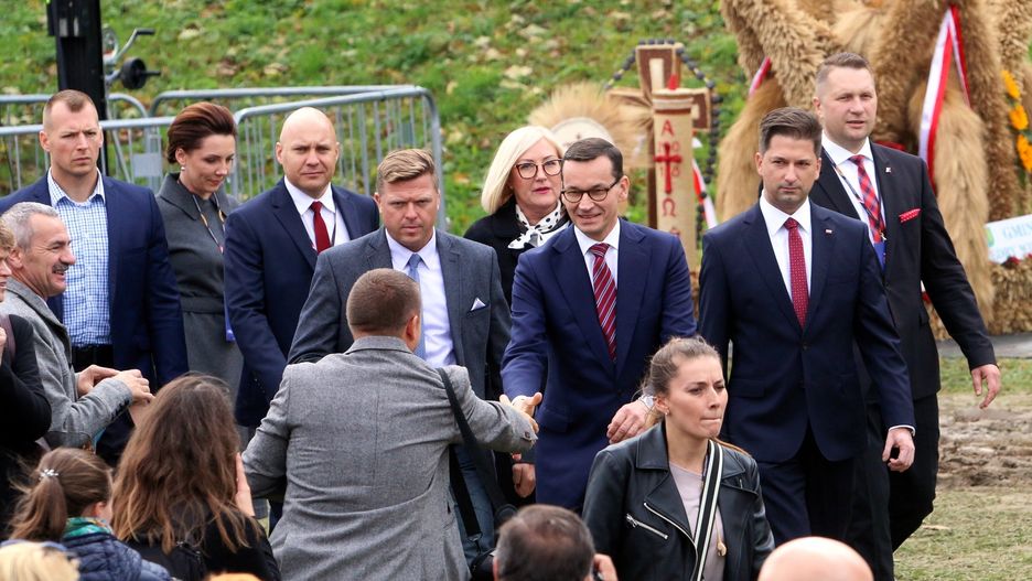 Pierwsze ogólnopolskie święto "Wdzięczni polskiej wsi" odbyło się w sanktuarium Matki Bożej Kębelskiej w Wąwolnicy