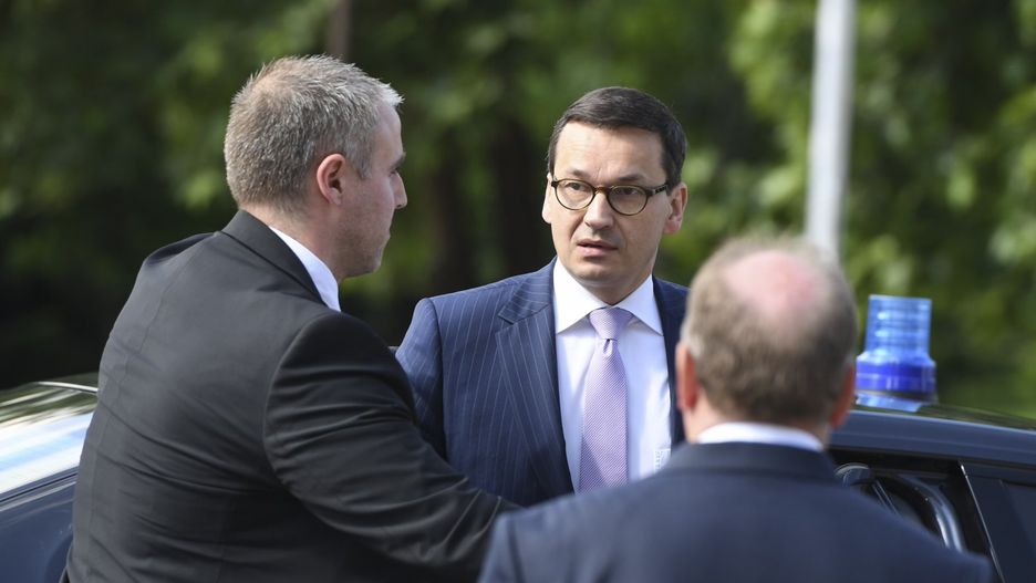 Premier Mateusz Morawiecki podczas szczytu UE w Sofii