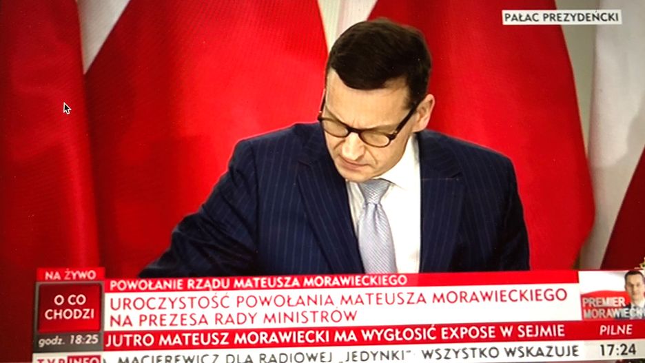 Mateusz Morawiecki zostaje nowym premierem