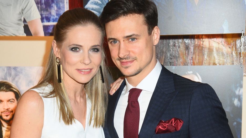 Mateusz Damięcki i Paulina Andrzejewska