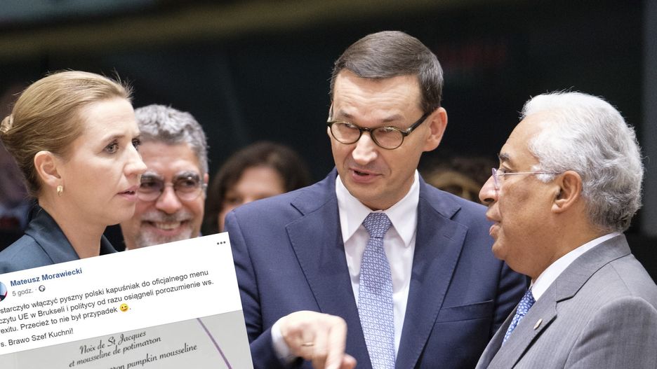 Mateusz Morawiecki zażartował, że do porozumienia ws. brexitu doszło dzięki polskiej potrawie