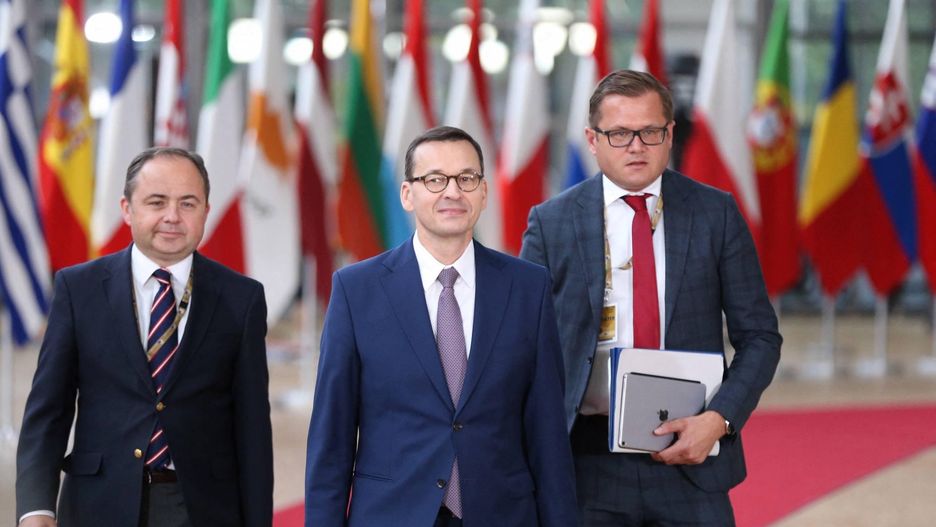 Mateusz Morawiecki na szczycie UE w Brukseli