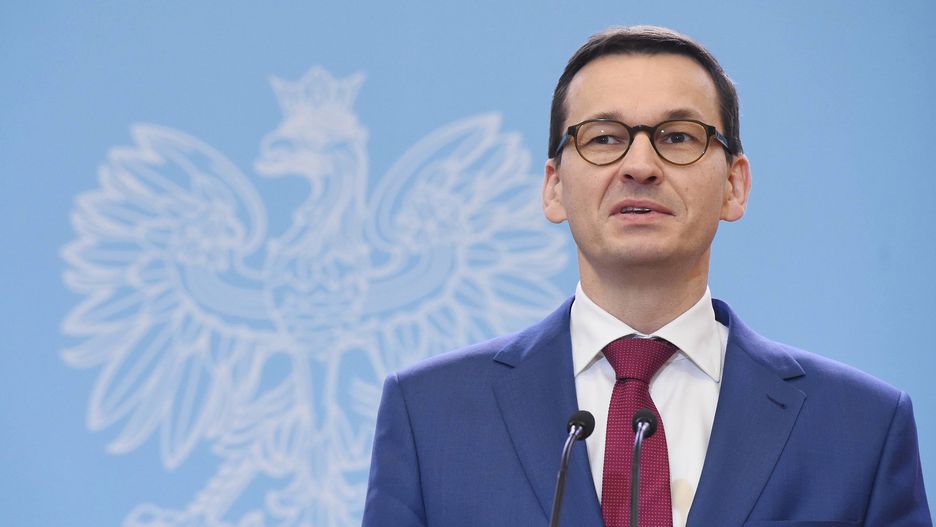 Premier polskiego rządu Mateusz Morawiecki