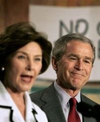 Bush: moja żona nie chce zostać senatorem