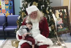 2-latek po raz ostatni spotkał się z św. Mikołajem. Zmarł przed Bożym Narodzeniem