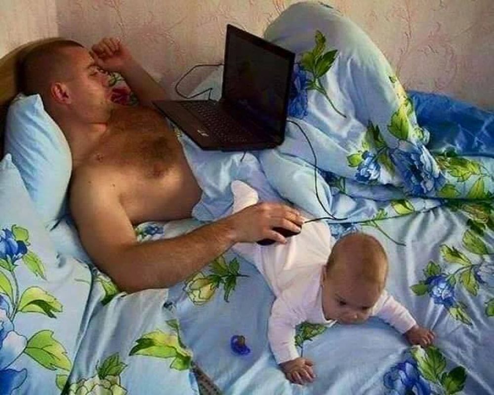 Kiedy dziecko zostaje pod opieką tatusia... Zobaczcie efekty