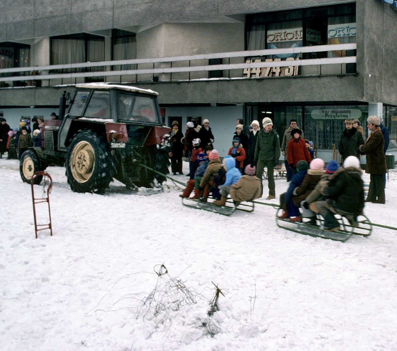 #retro Zima w mieście? Tylko we wspomnieniach
