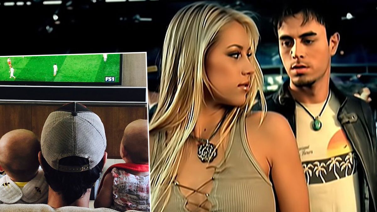 Enrique Iglesias z Anną Kournikovą w teledysku. Reakcja dzieci