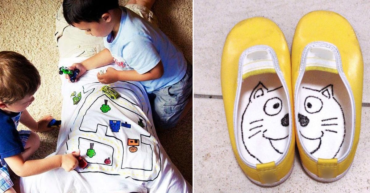 13 Kids Who Are Very Lucky to Have Really Creative Parents. They Know Tricks That Work in Any Situation