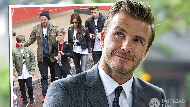 David Beckham tatuaże dla dzieci