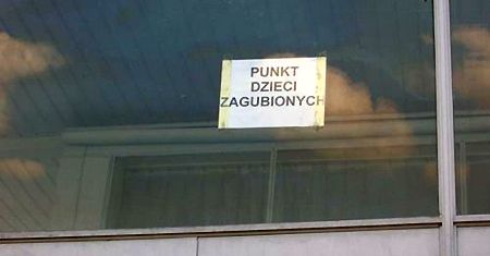 Punkt zagubionych dzieci i inne śmieszne zdjęcia