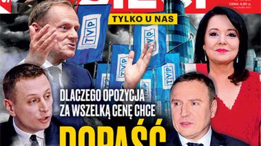 Dziennikarze "Sieci" piszą o tym, dlaczego opozycja chce "dopaść" TVP