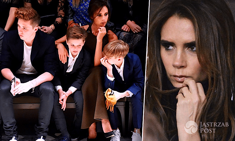 Victoria David Beckham dzieci wypadek