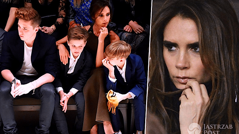 Victoria David Beckham dzieci wypadek