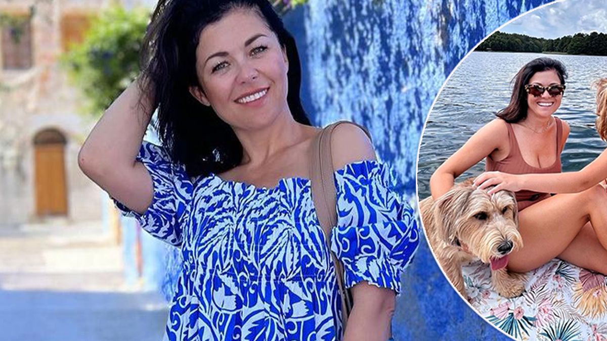 Kasia Cichopek z dziećmi