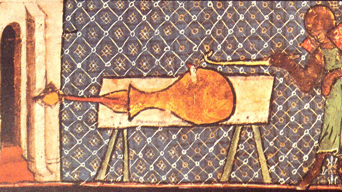 Tak wyglądały najwcześniejsze średniowieczne działa. Przynajmniej na pergaminie. 