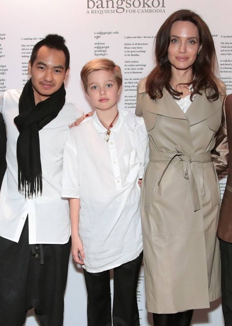 Angelina Jolie z dziećmi