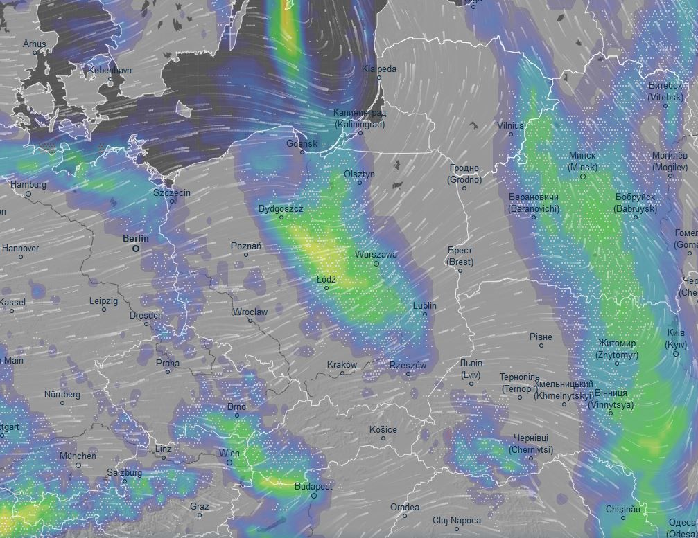 Pogoda. Spadł śnieg. Zima zaatakowała. Za chwilę gwałtowna zmiana