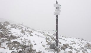 Pogoda - Tatry. Pierwszy śnieg w górach. TOPR ostrzega