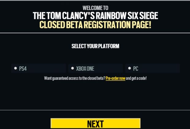 No dobra. Teraz każdy może się zapisać na betę Rainbow Six: Siege