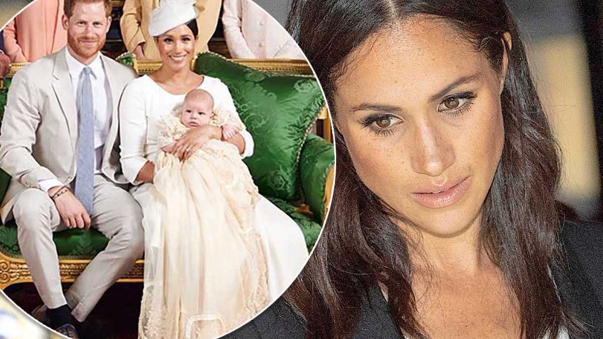 Meghan Markle - chrzest syna