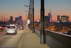 Kontrole prędkości na moście Poniatowskiego. Posypały się mandaty