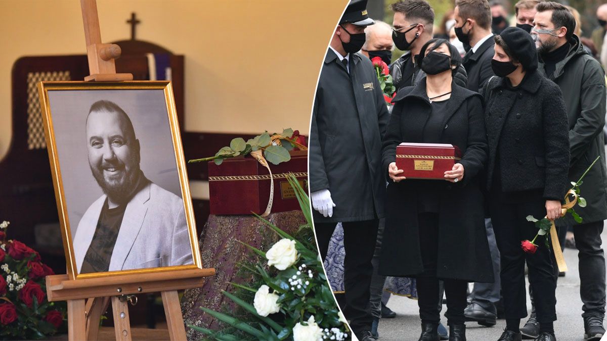 Córka i żona pożegnały Dariusza Gnatowskiego. Rozrywający serce widok na pogrzebie aktora