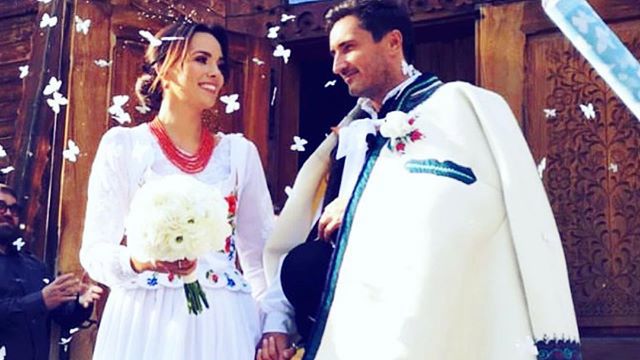 Paulina Krupińska i Sebastian Karpiel-Bułecka wzięli ślub pod koniec lipca 2018 r.