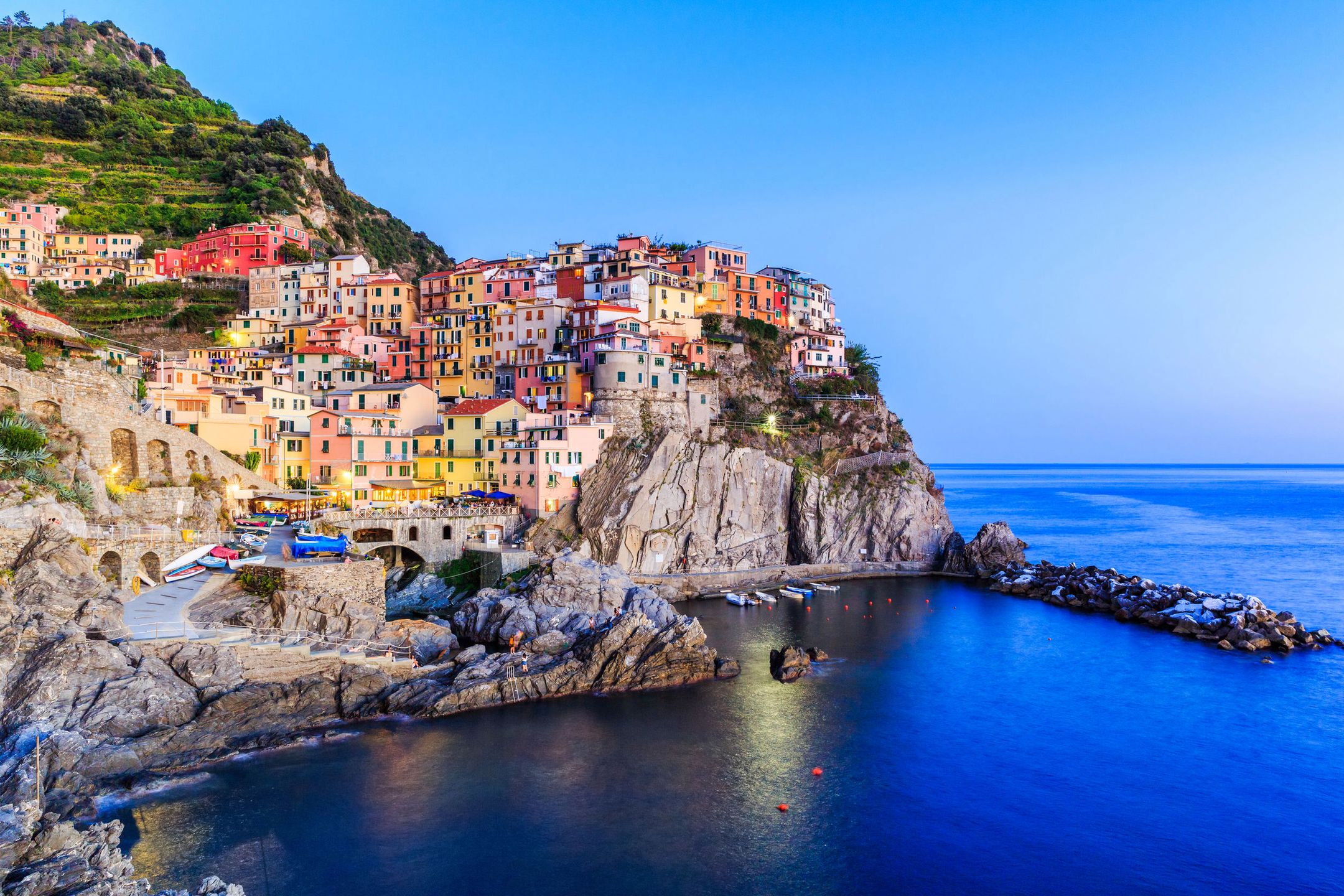 Widok na rejon Cinque Terre