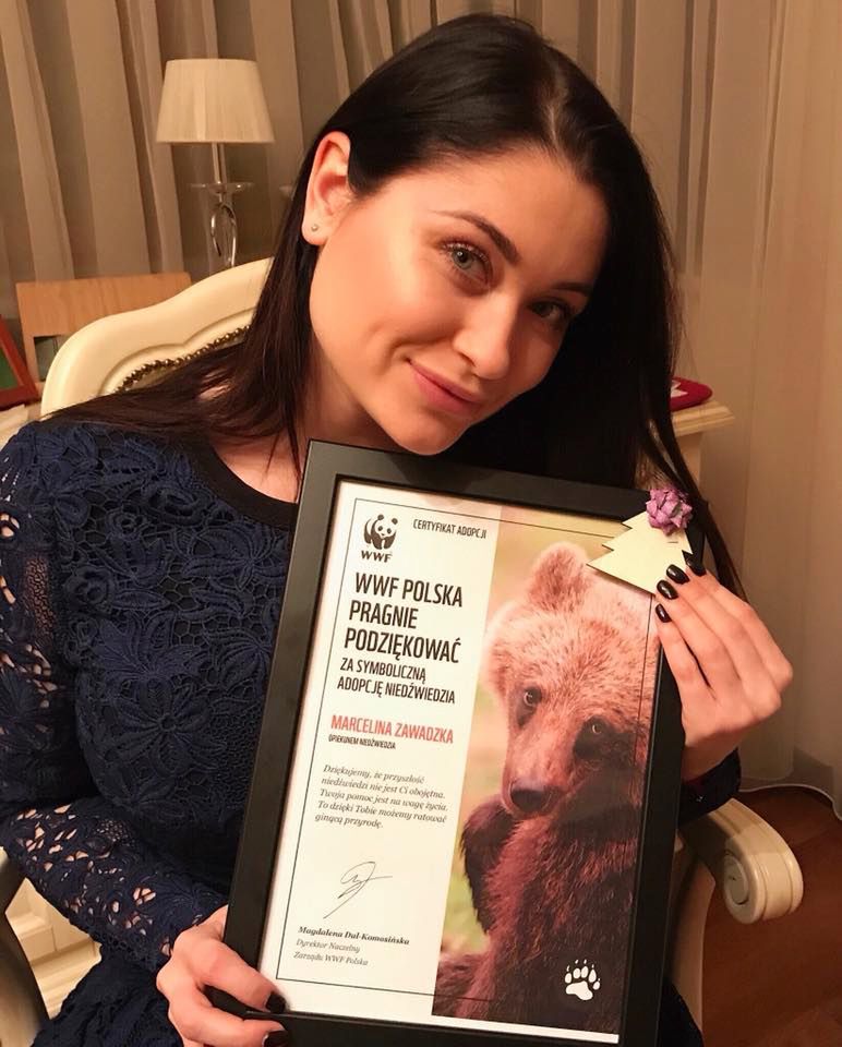Walerija Żurawlewa w świątecznej akcji WWF Polska