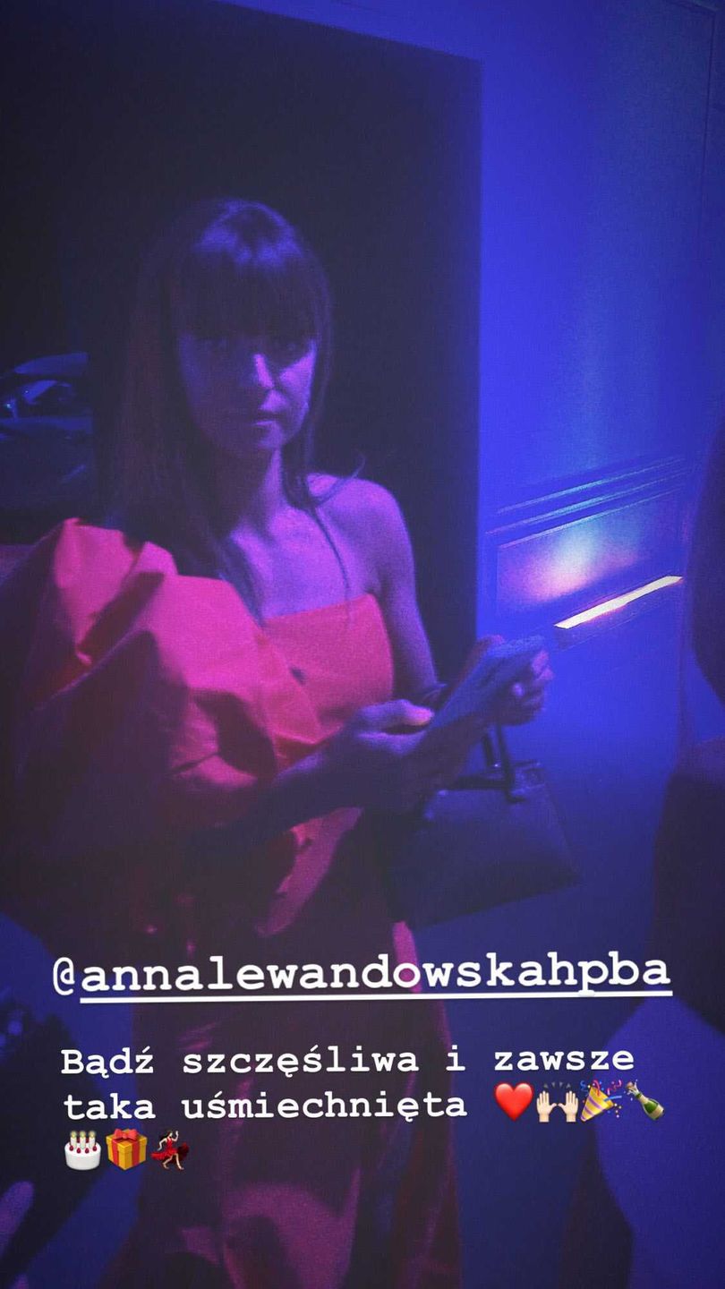 Paulina Krupińska - życzenia urodzinowe dla Ani Lewandowskiej