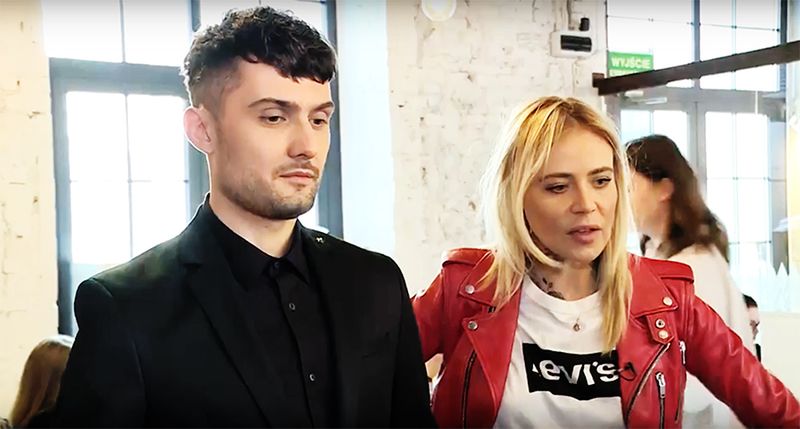 Sablewska zrobiła metamorfozę naszemu dziennikarzowi. Jak wyszło? [WIDEO]